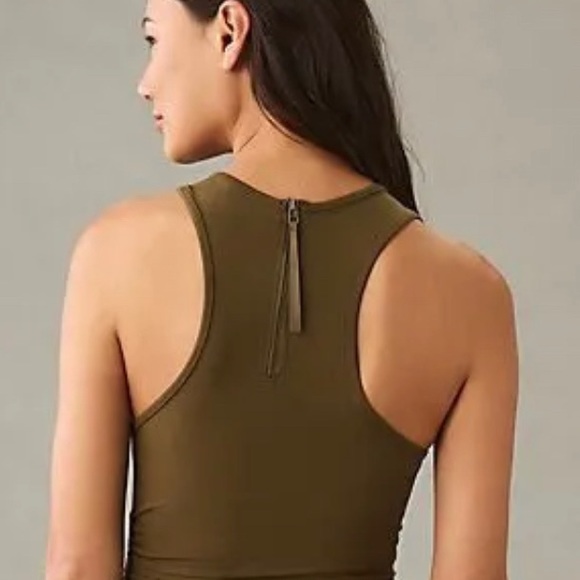 Anthropologie Daily Practice Sleeveless Side-Ruched Dress - Picture 14 of 16